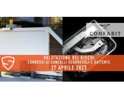 Valutazione dei rischi connessi alle automazioni dei cancelli scorrevoli e ad anta battente